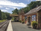 1 Bedroom Victorian Railway Station Parcel Office in Bredenbury near Bromyard, Herefordshire, England